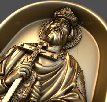 3D model Saint Prince Vladimir (STL)